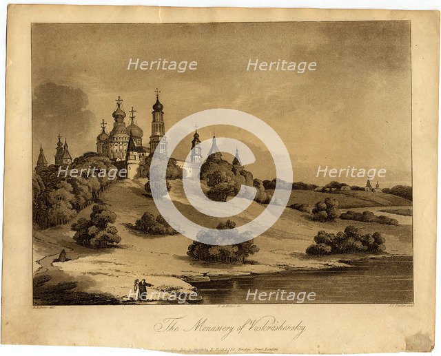 New Jerusalem Monastery, 1809. Artist: Porter, Robert Carr (1777-1842)