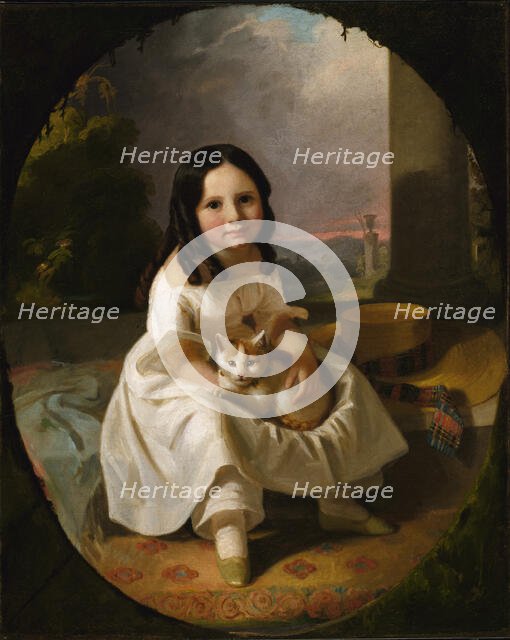 Mary Elizabeth Francis, the Artist's Daughter, ca. 1840. Creator: John F. Francis.