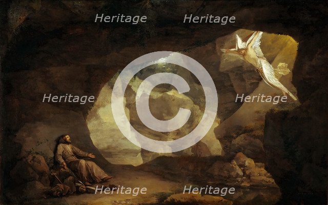 Saint Francis receiving the Stigmata, 1640s.