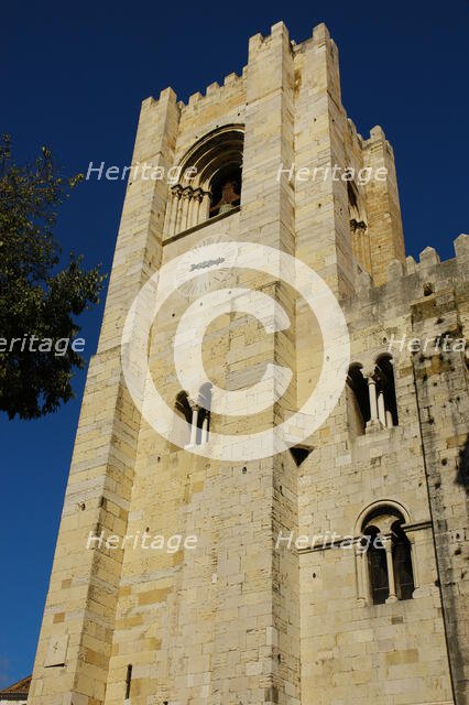 Cathedral of Saint Mary Major, Lisbon, Portugal, 2008.  Creator: Unknown.