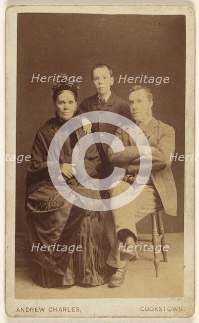 Family portrait, 1860s. Creator: Andrew Charles.