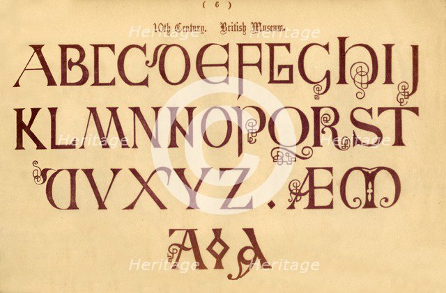 '10th Century. British Museum', 1862. Artist: Unknown.