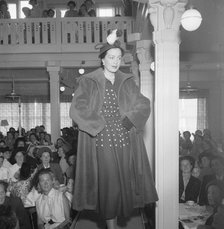 A fashion show, Landskrona, Sweden, 1950s. Artist: Unknown