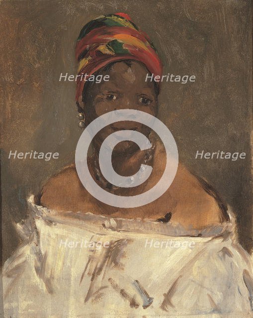 La Négresse, 1862-1863. Creator: Manet, Édouard (1832-1883).