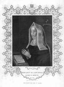 Margaret of Lancaster, mother of Henry VII. Artist: WT Mote