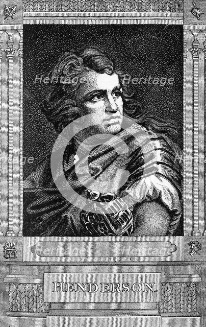 John Henderson, 18th century British actor, 1886. Artist: Unknown
