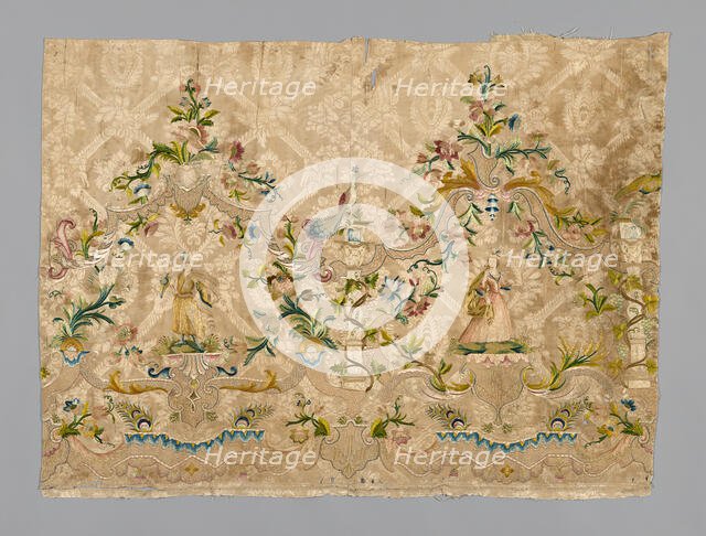 Skirt panel, France, 18th century. Creator: Unknown.