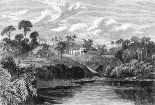 Views in Borneo: Government House, Sarawak, 1864. Creator: Mason Jackson.