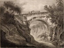 Gannachie Bridge (near Edzell, Angus), c1800s. Creator: James Fittler.