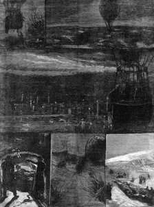 Through the Clouds by Day and Night, 1881. Creator: Unknown.