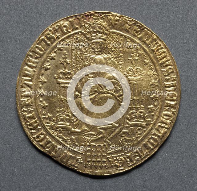 Sovereign (obverse), 1526-1544. Creator: Unknown.