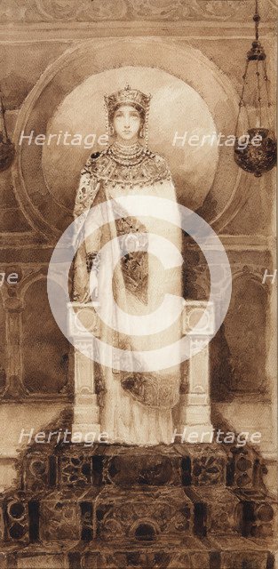 Saint Helena, 1890s. Artist: Vasnetsov, Viktor Mikhaylovich (1848-1926)