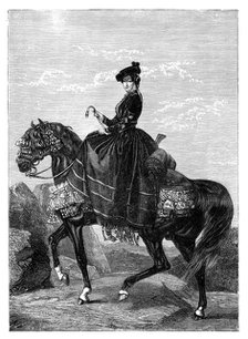 Empress Eugenie de Montijo (1826-1920). Artist: Unknown