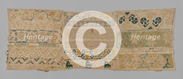 Sampler, México, 1803. Creator: Unknown.