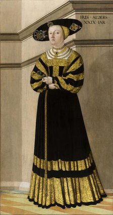 Portrait of Anna von Rosental, 1529. Creator: Seisenegger, Jakob (1505-1567).