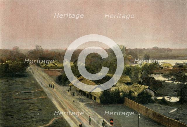 'Un Village Tonkinois', (Village in Tonkin), 1900. Creator: Unknown.