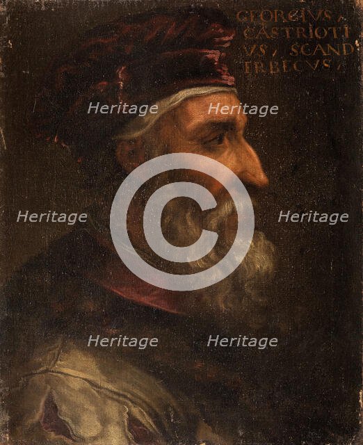 Georg Kastriota Skanderbeg (1403-1468) , . Creator: Palma il Giovane; Jacopo; the Younger (1544-1628).