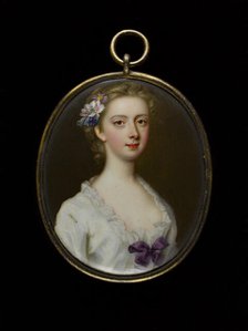 Portrait of a young woman, between 1750 and 1775. Creator: English School.