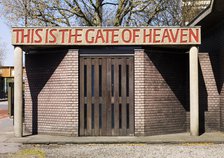 Entrance of the Church of St Paul, Bow Common, Tower Hamlets, London, 2011. Artist: James O Davies.
