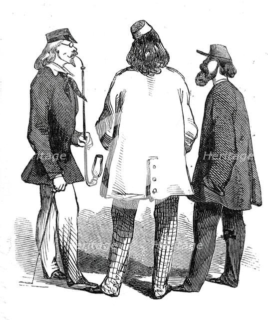 Students at Bonn, 1845. Creator: Unknown.