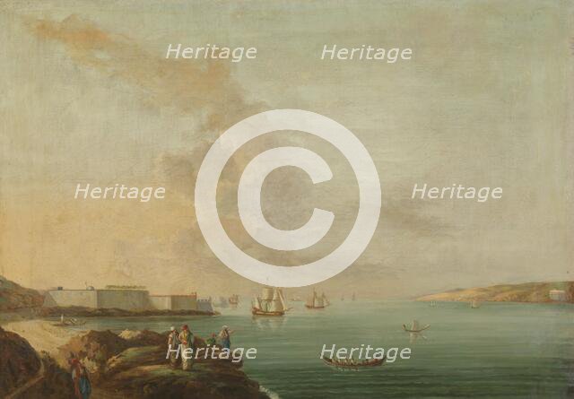 View of the Dardanelles, 1770-1780. Creator: Antoine van der Steen.