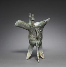 Wine vessel (Jue), c. 1200 BC. Creator: Unknown.
