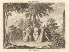 Growing Family, 1793. Creator: Daniel Nikolaus Chodowiecki.
