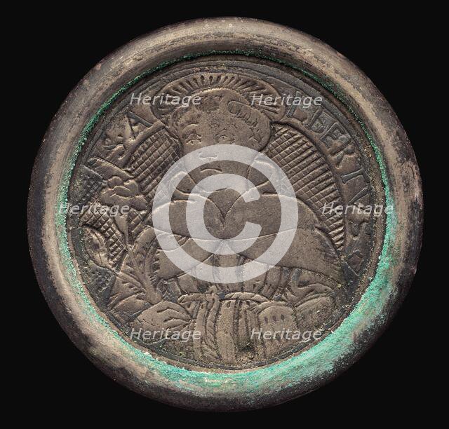 Half Figure of a Monk. Creator: Unknown.