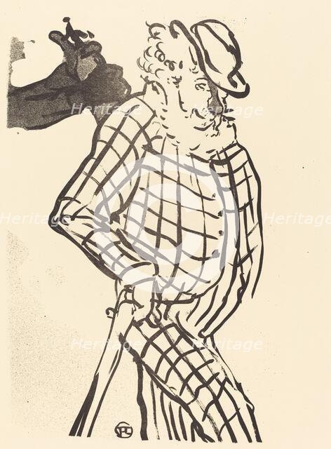 American Singer (Chanteur américain), 1893. Creator: Henri de Toulouse-Lautrec.