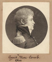 Alexander Macomb, Jr., 1809. Creator: Charles Balthazar Julien Févret de Saint-Mémin.