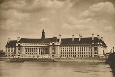 'The New Palace on the Thames that is the Headquarters of the London County Council', c1935. Creator: Unknown.