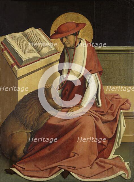 Saint Jerome as a Cardinal, 1498. Creator: Master of Großgmain.