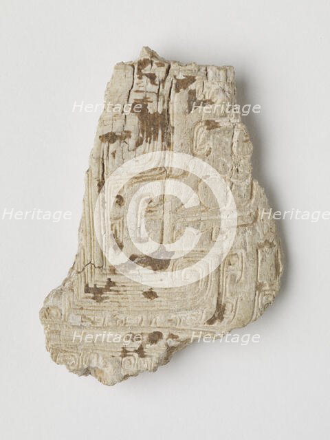 Fragment of a vessel, Shang dynasty, ca. 1600-1050 BCE. Creator: Unknown.