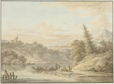 River landscape, 1756-1826. Creator: Cornelis Buys.