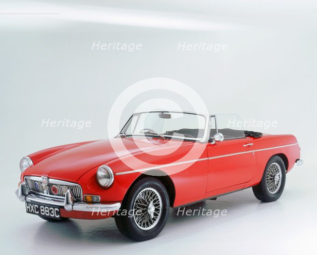 1965 MG B roadster. Artist: Unknown.