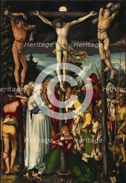 The Crucifixion of Christ, 1512. Artist: Baldung, Hans (1484-1545)
