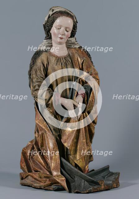 Kneeling Mary, c1485/1490. Creator: Hans Klocker.