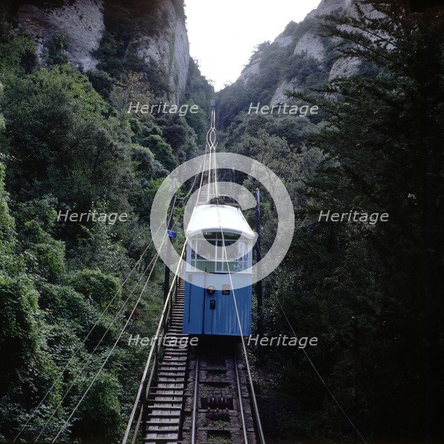 Funicular to Montserrat.