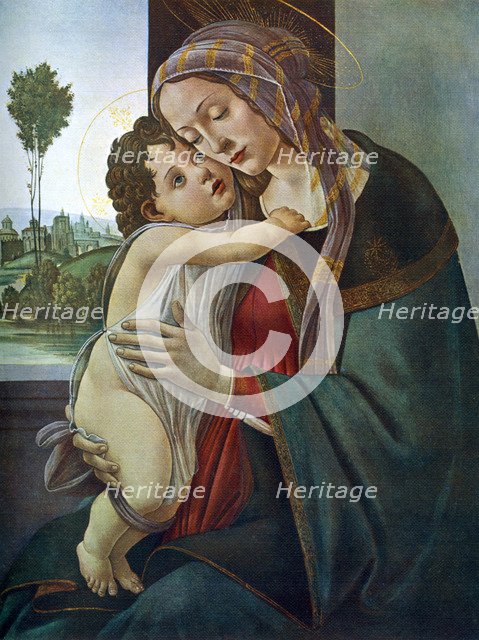 The Virgin and Child', c1475-1500, (1912).Artist: Sandro Botticelli