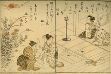 'The Kinuta', 1775, (1924).  Creator: Kitao Shigemasa.