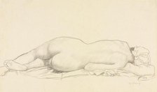 Reclining Nude. Creator: William Strang (British, 1859-1921).