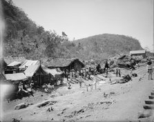 The quarry village of El Abra, between 1880 and 1897. Creator: William H. Jackson.