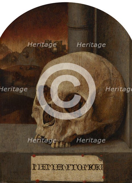 Vanitas Still Life, c17th century. Creator: Anon.