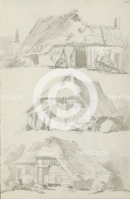 Farms, c.1780-c.1800. Creator: Bernhard Heinrich Thier.