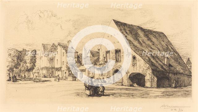 Provins (Seine et Marne), 1910. Creator: Auguste Lepere.