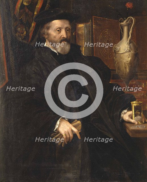 Portrait of Bartolomeo Prati. Artist: Mazzola Bedoli, Girolamo (c. 1500-1569)