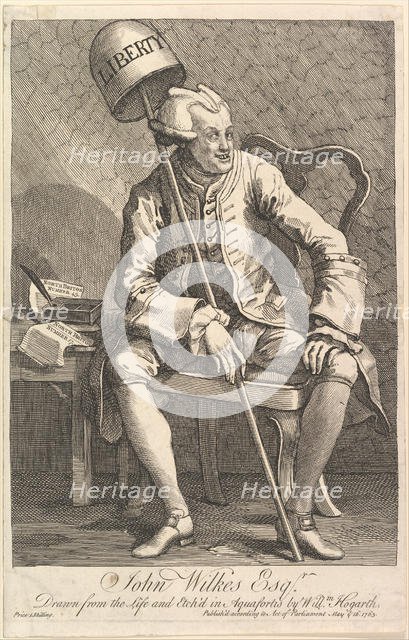 John Wilkes, Esq., May 16, 1763. Creator: William Hogarth.