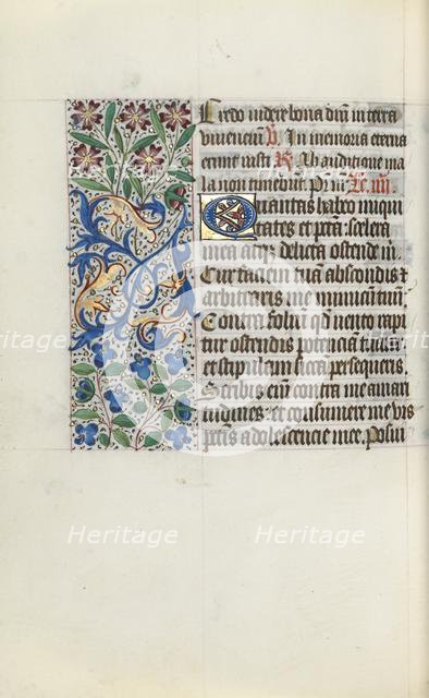 Book of Hours (Use of Rouen): fol. 122v, c. 1470. Creator: Master of the Geneva Latini (French, active Rouen, 1460-80).