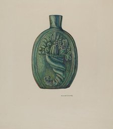 Flask, 1935/1942. Creator: William Kieckhofel.