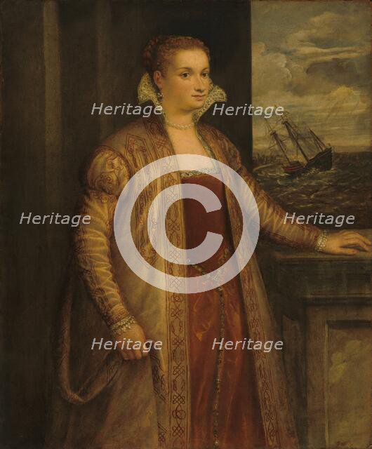 Emilia di Spilimbergo, c. 1560. Creator: Gian Paolo Pace.